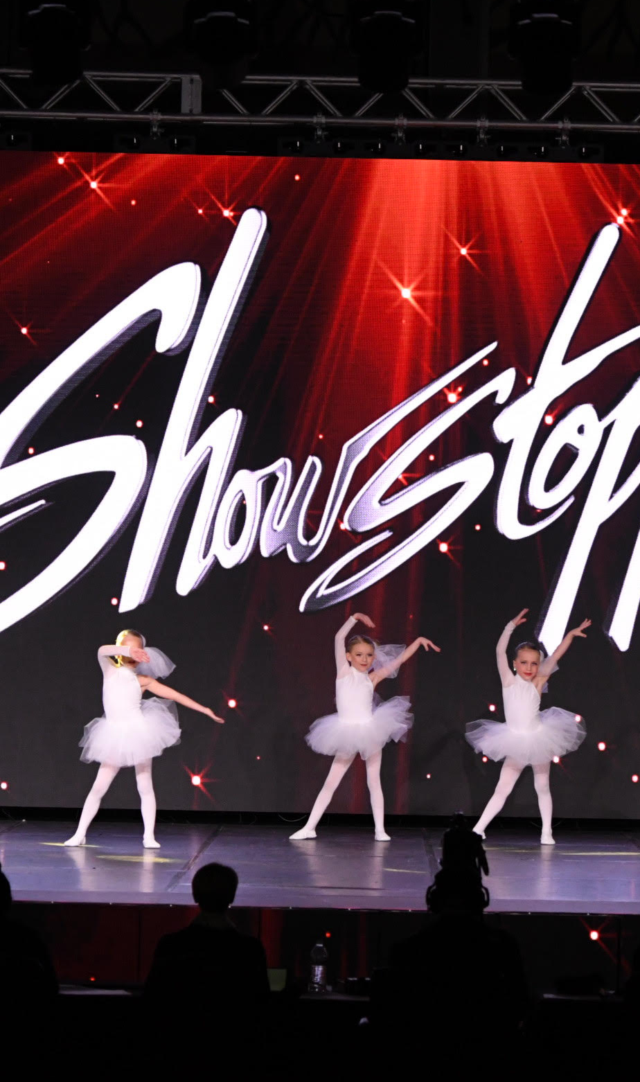 Young Ballerinas in white