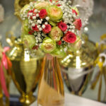 Birthday party at time to dance Table decoration